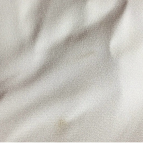 Calvin Klein White silky Tank Blouse Top trimmed in black thread Size S New - Picture 13 of 13